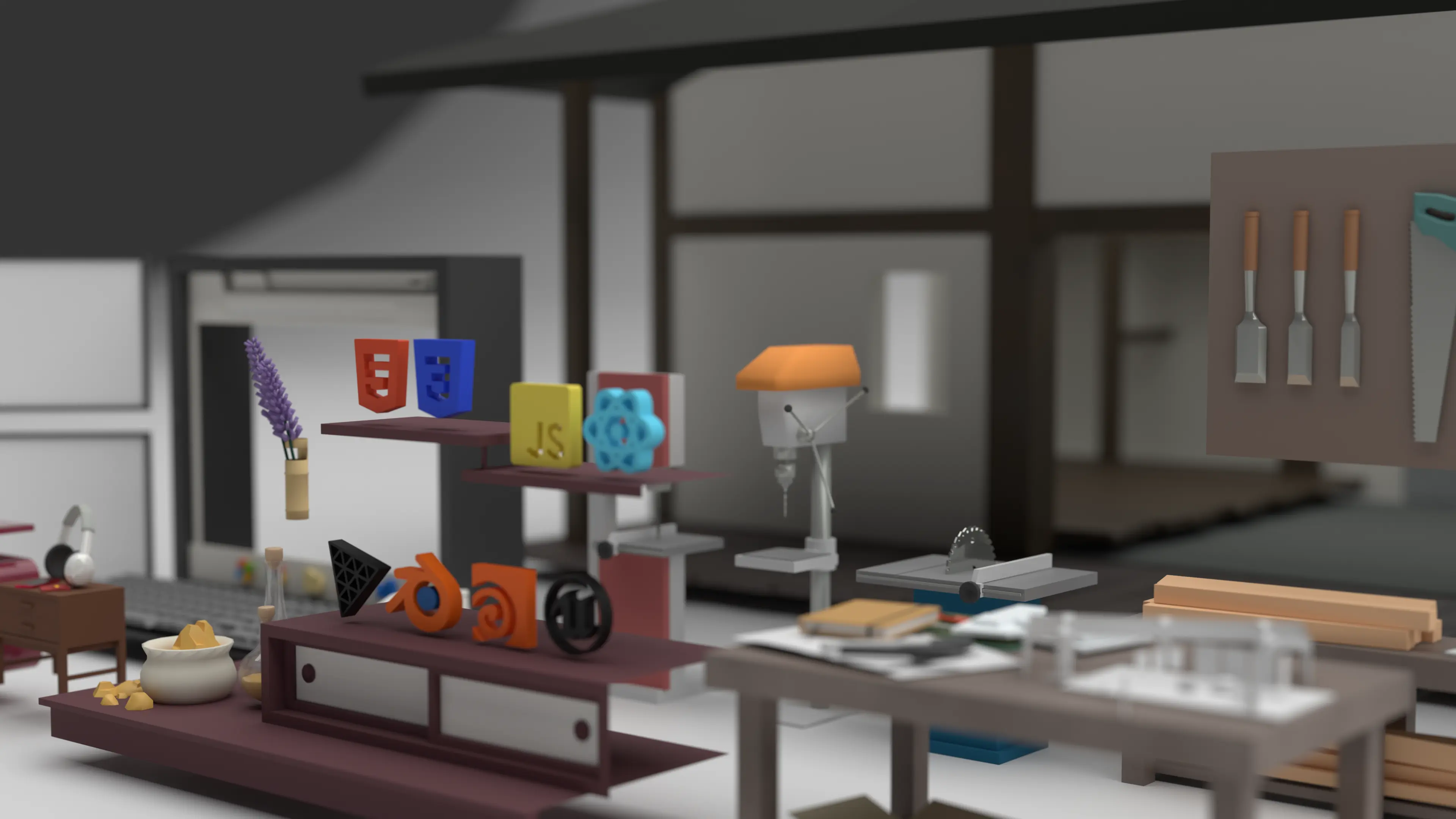 3D Game-like Portfolio (3D Models) - Image 4