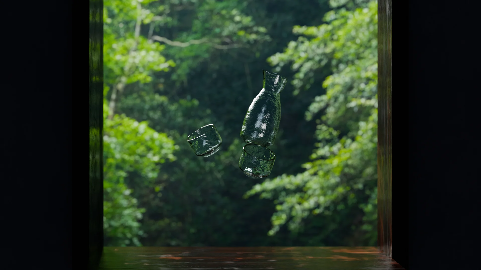 Glass Tokkuri - Image 1