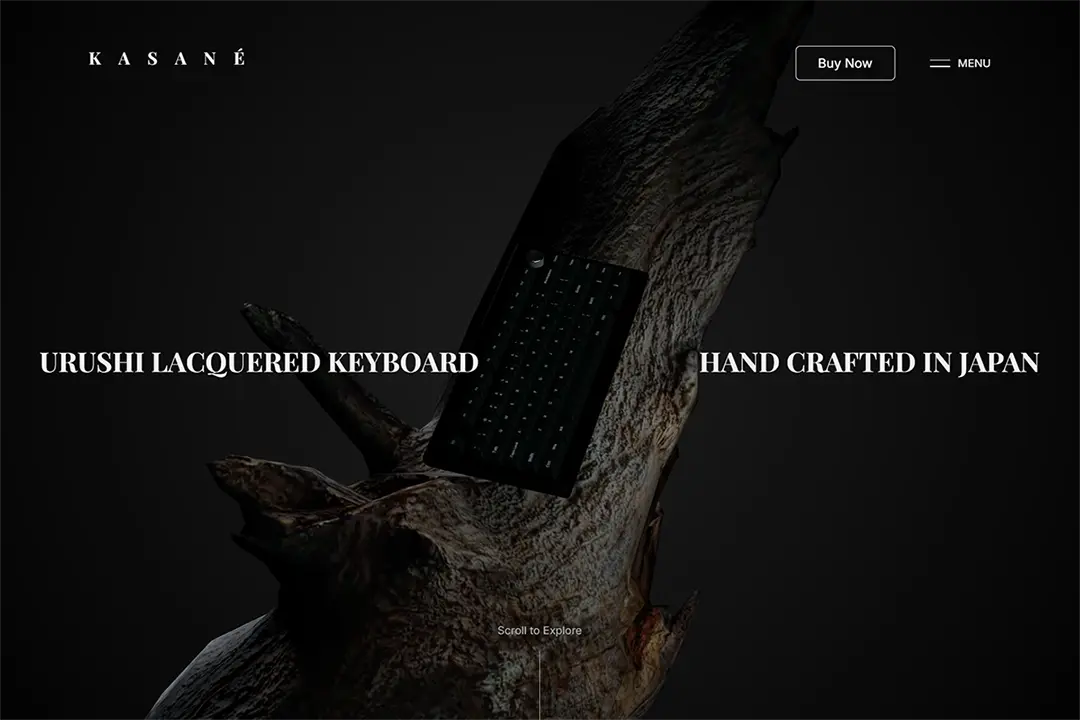 KASANÉ — Urushi Keyboard