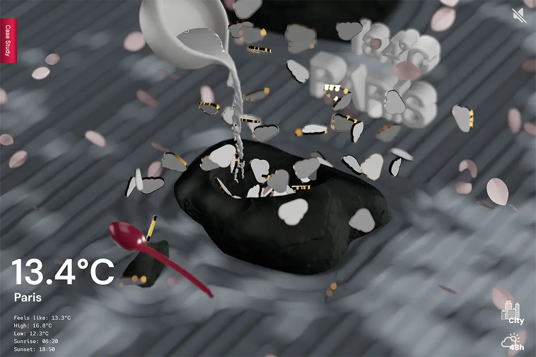 Weather Cereal — A Zen Weather Experience