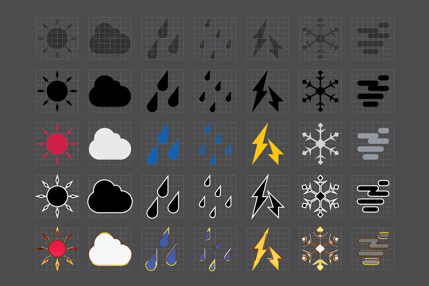 Weather Cereal Cohesive Icon 1